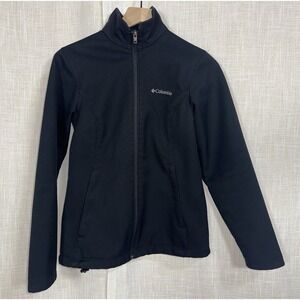 Columbia Women's XS X Small Black Jacket Coat Full Zip 100% Polyester